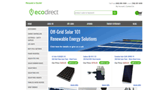 Desktop Screenshot of ecodirect.com